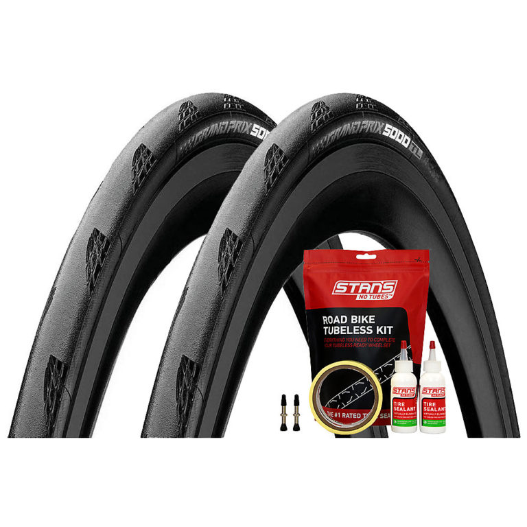 Continental Grand Prix 5000 TL 25c & Stans TL Kit Reviews