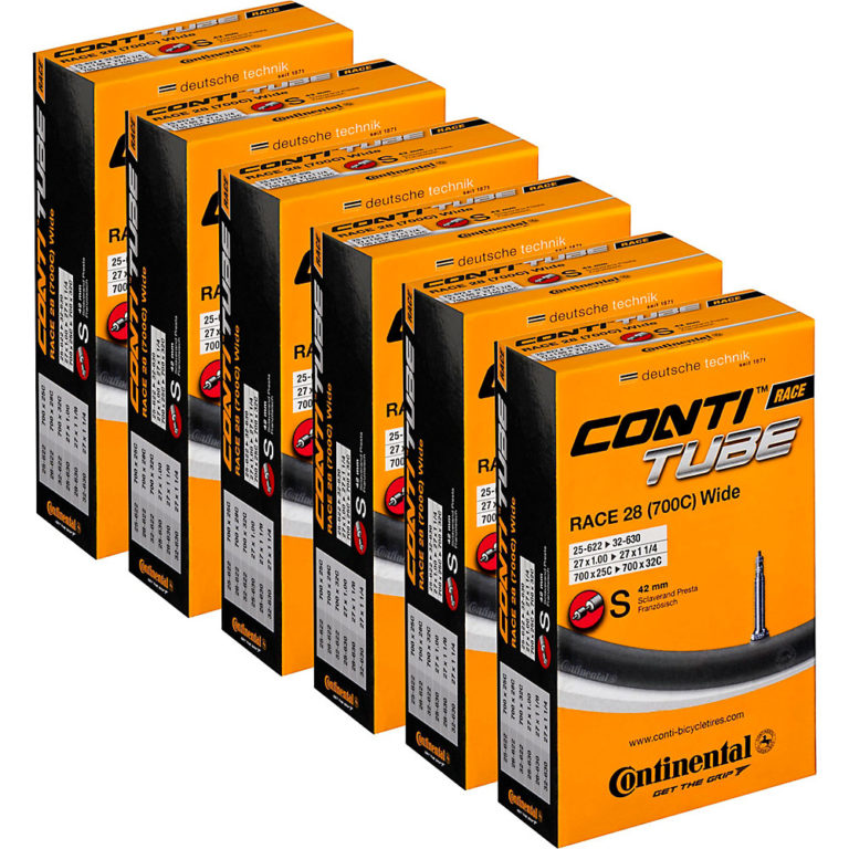 Continental Quality Road 25-32c Inner Tube 6 Pack Reviews