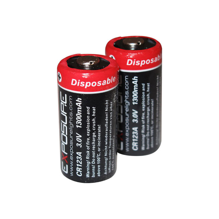 Exposure Disposable CR123 Batteries Reviews