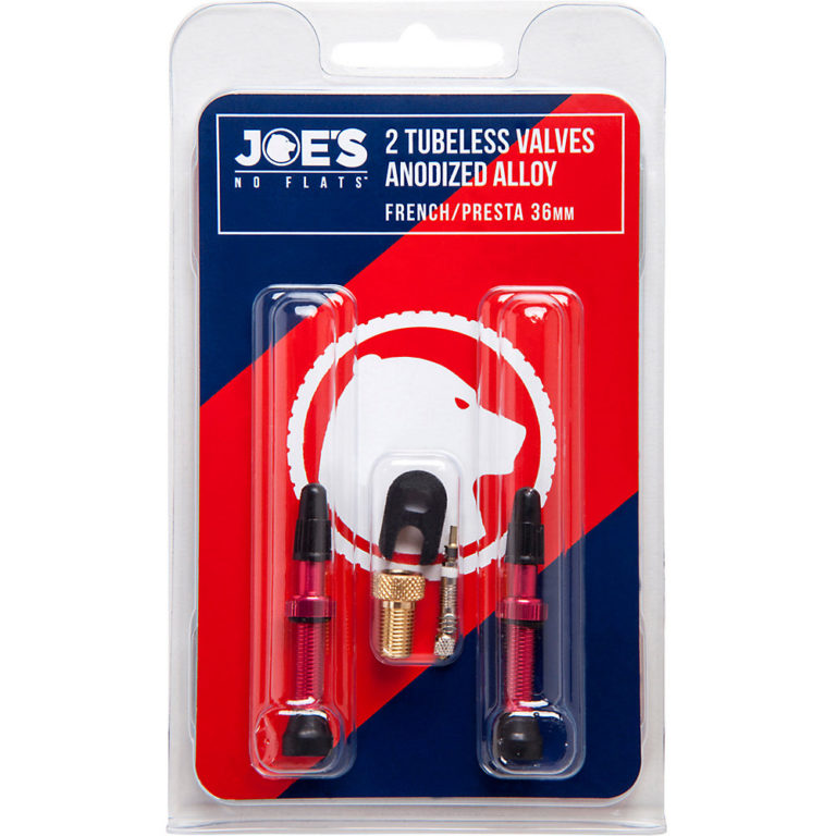 Joe's No Flats Tubeless Presta Alloy Valve Kit Reviews