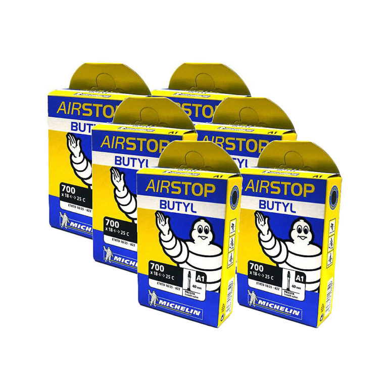 Michelin Air Stop Road 18-25c Inner Tube 6 Pack Reviews